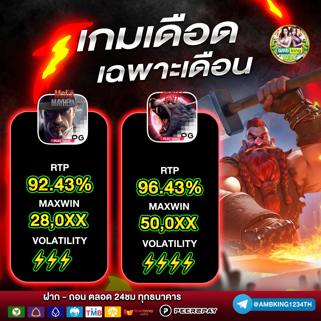 ฝาก10รับ100 วอเลท - แบนเนอร์โปรโมชั่น