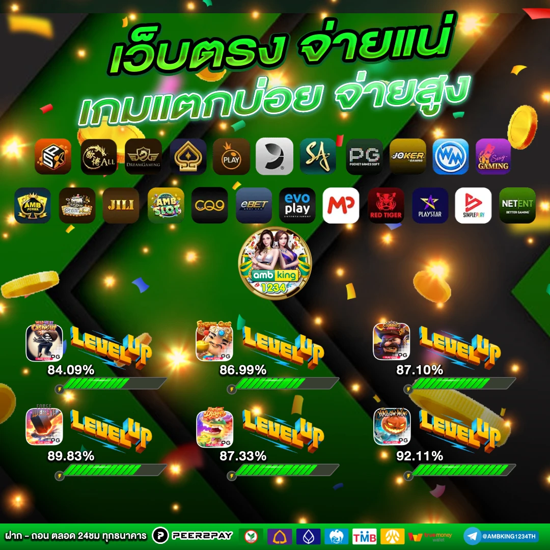 slot ฝากไม่มีขั้นต่ํา - แบนเนอร์โปรโมชั่น