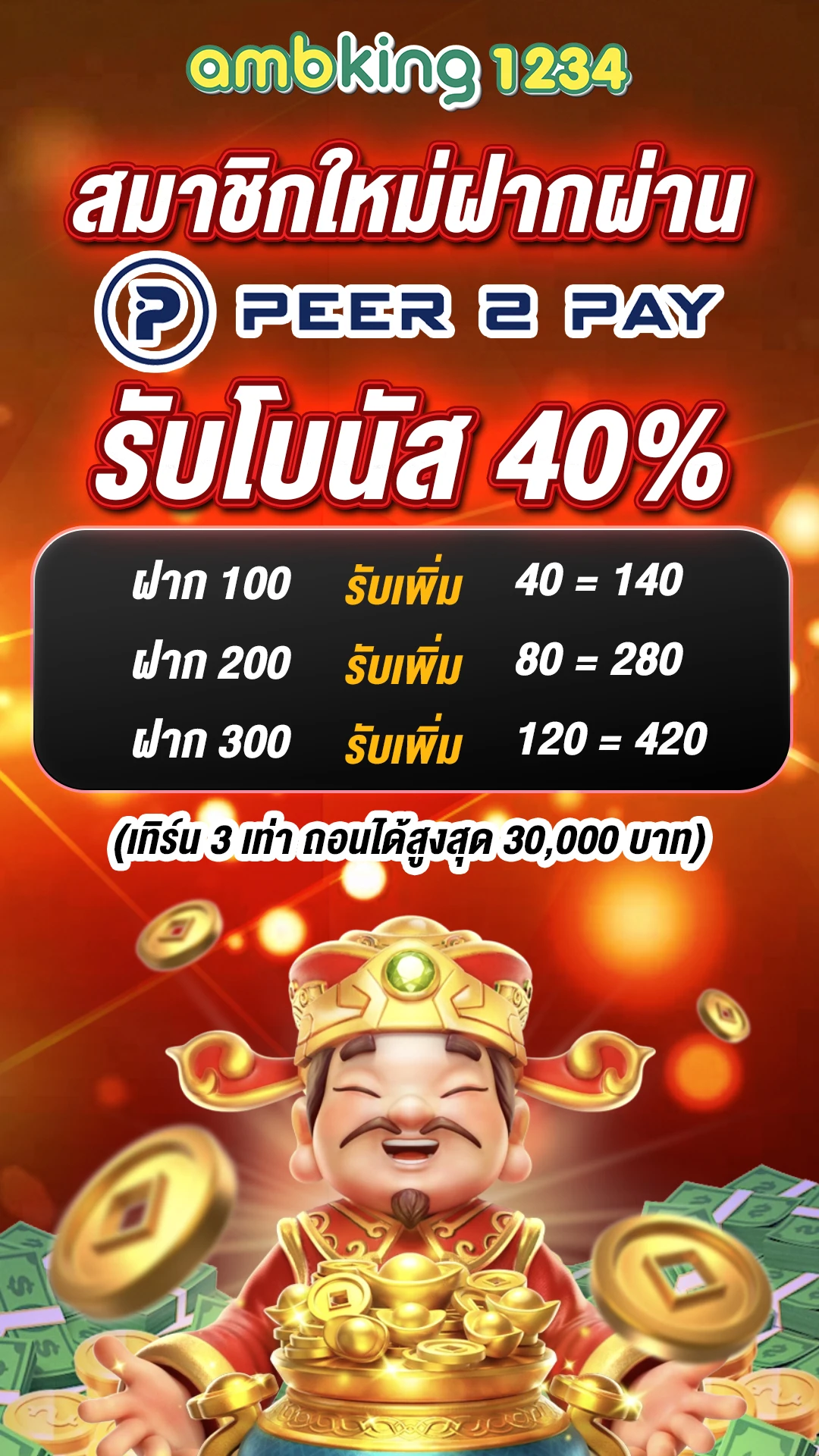 11 รับ 100 wallet - แบนเนอร์โปรโมชั่น