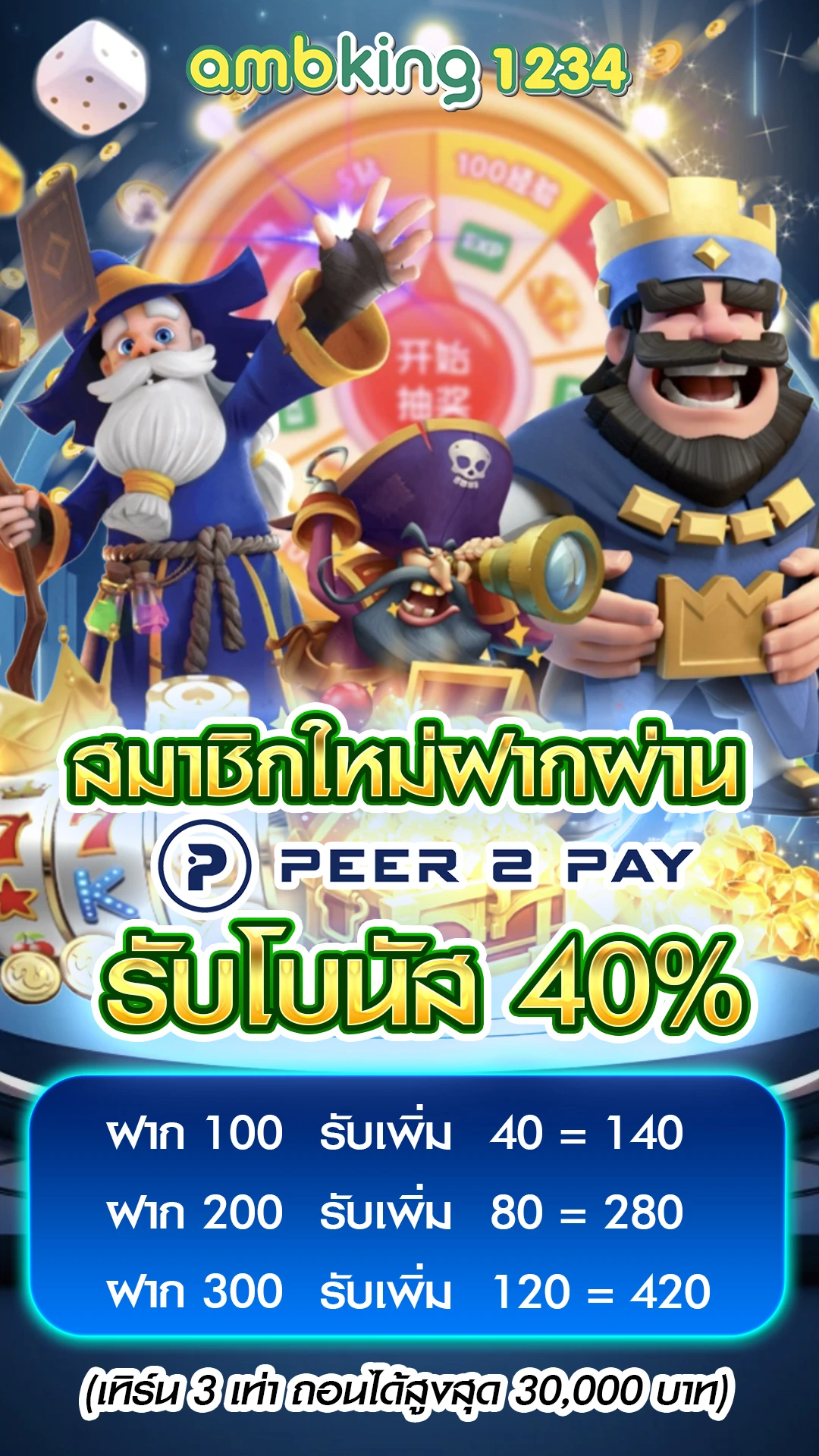เว็บ คา สิ โน ต่าง ประเทศ - แบนเนอร์โปรโมชั่น